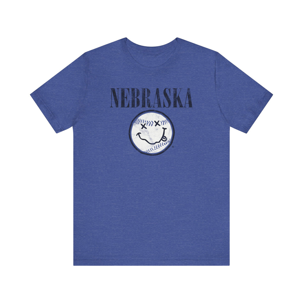 SMELLS LIKE NE BASEBALL (BAND PARODY) Short Sleeve Tee