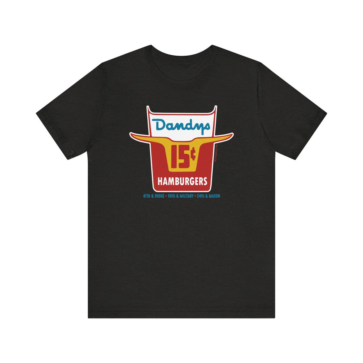 DANDY'S HAMBURGERS Short Sleeve Tee