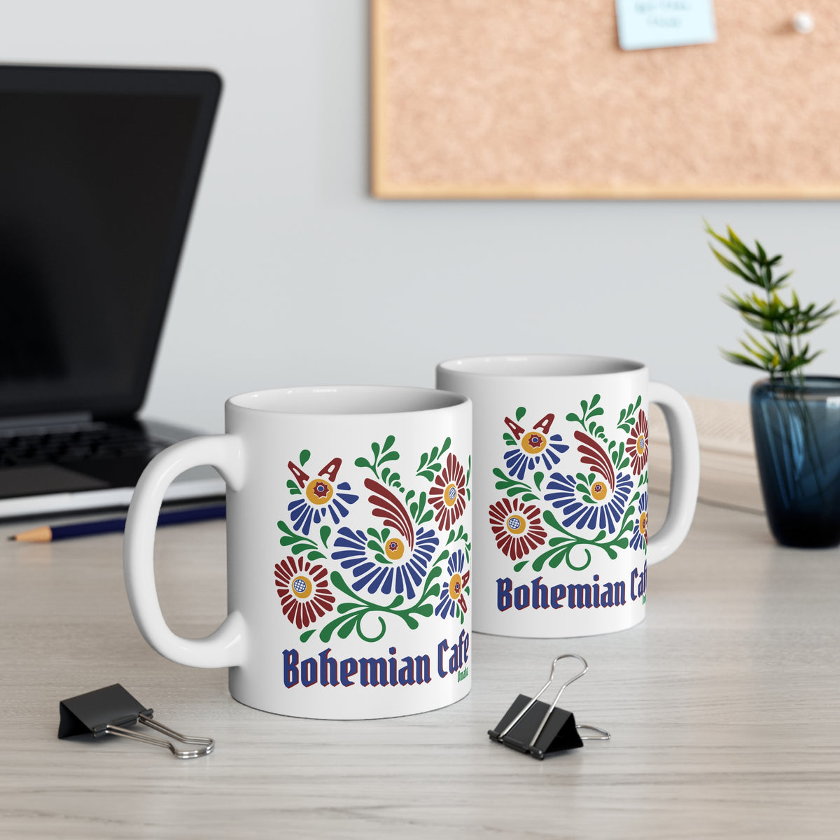 BOHEMIAN CAFE Mug 11oz