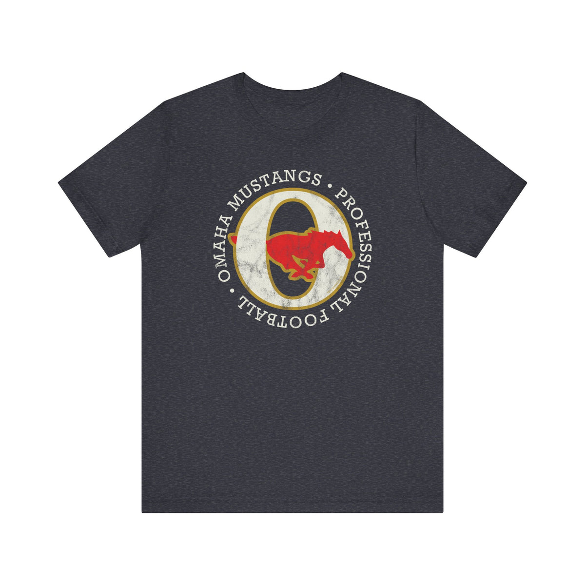 OMAHA MUSTANGS Short Sleeve Tee