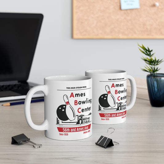 AMES BOWLING CENTER Mug 11oz