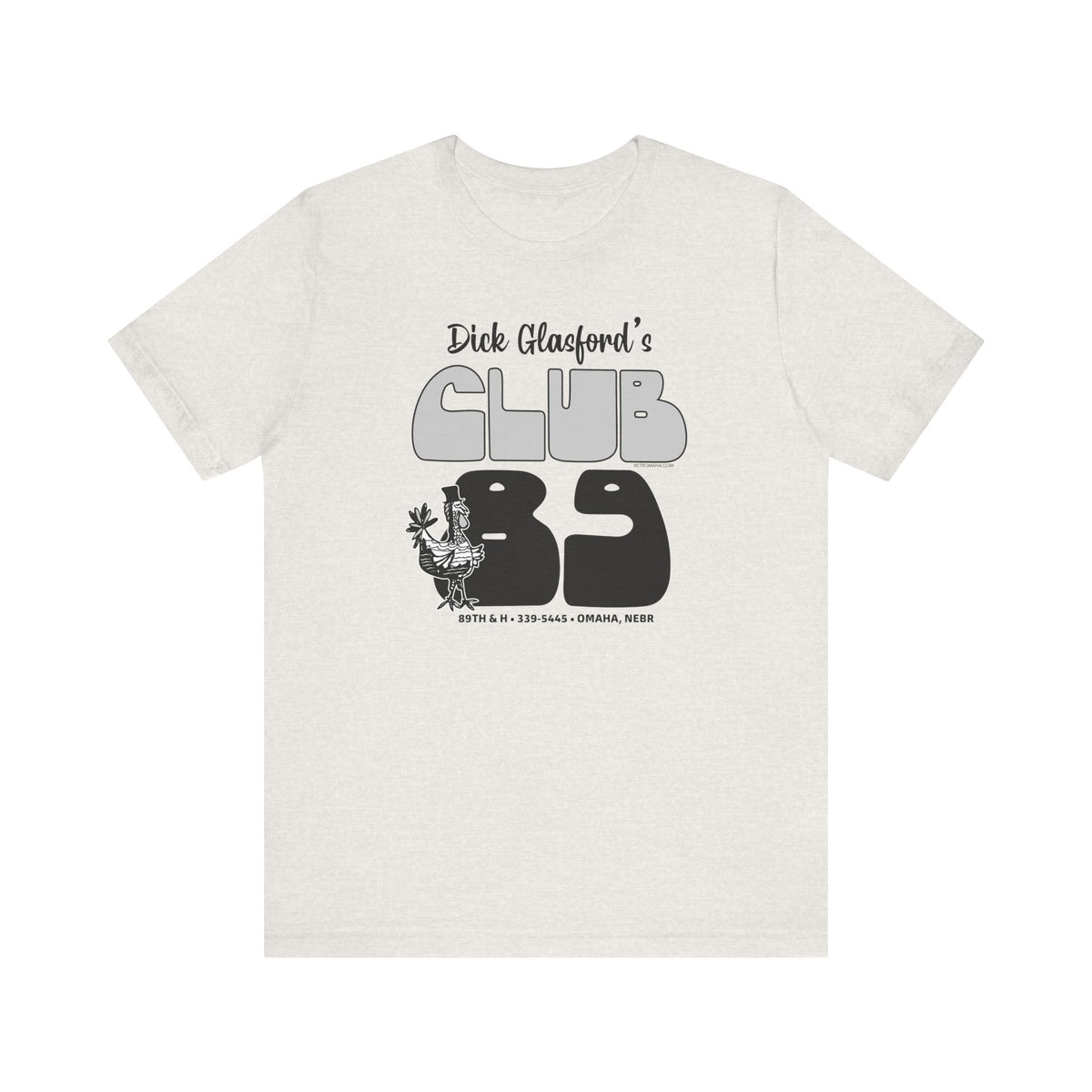 DICK GLASFORD'S CLUB 89 Short Sleeve Tee
