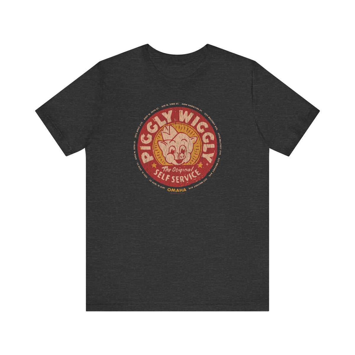 PIGGLY WIGGLY SUPERMARKETS Short Sleeve Tee
