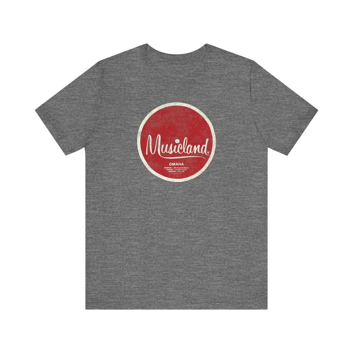 MUSICLAND (80's) Short Sleeve Tee
