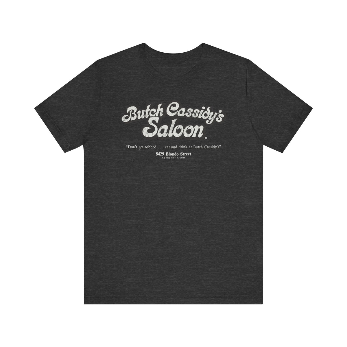 BUTCH CASSIDY'S SALOON - Short Sleeve Tee