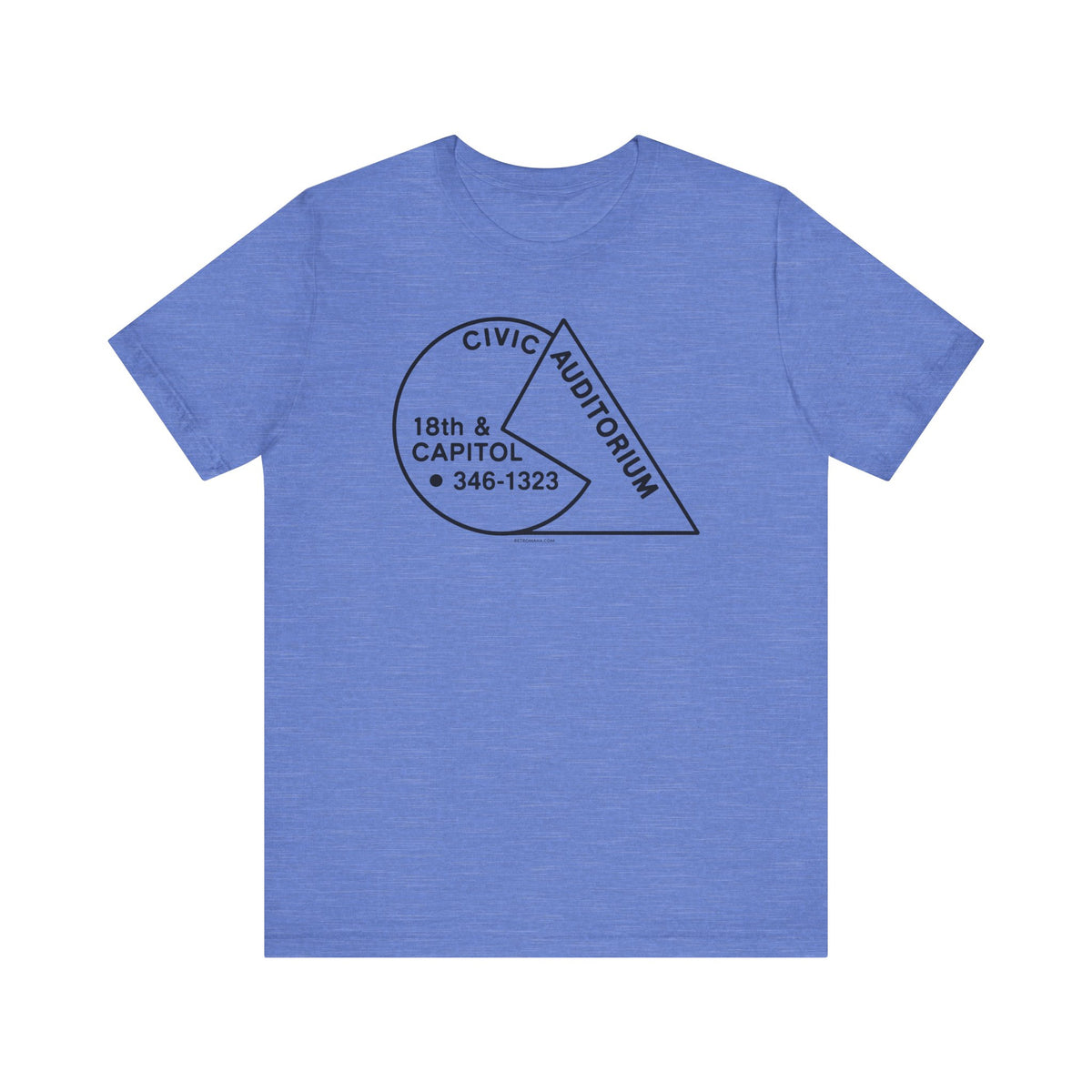 CIVIC AUDITORIUM Unisex Jersey Short Sleeve Tee