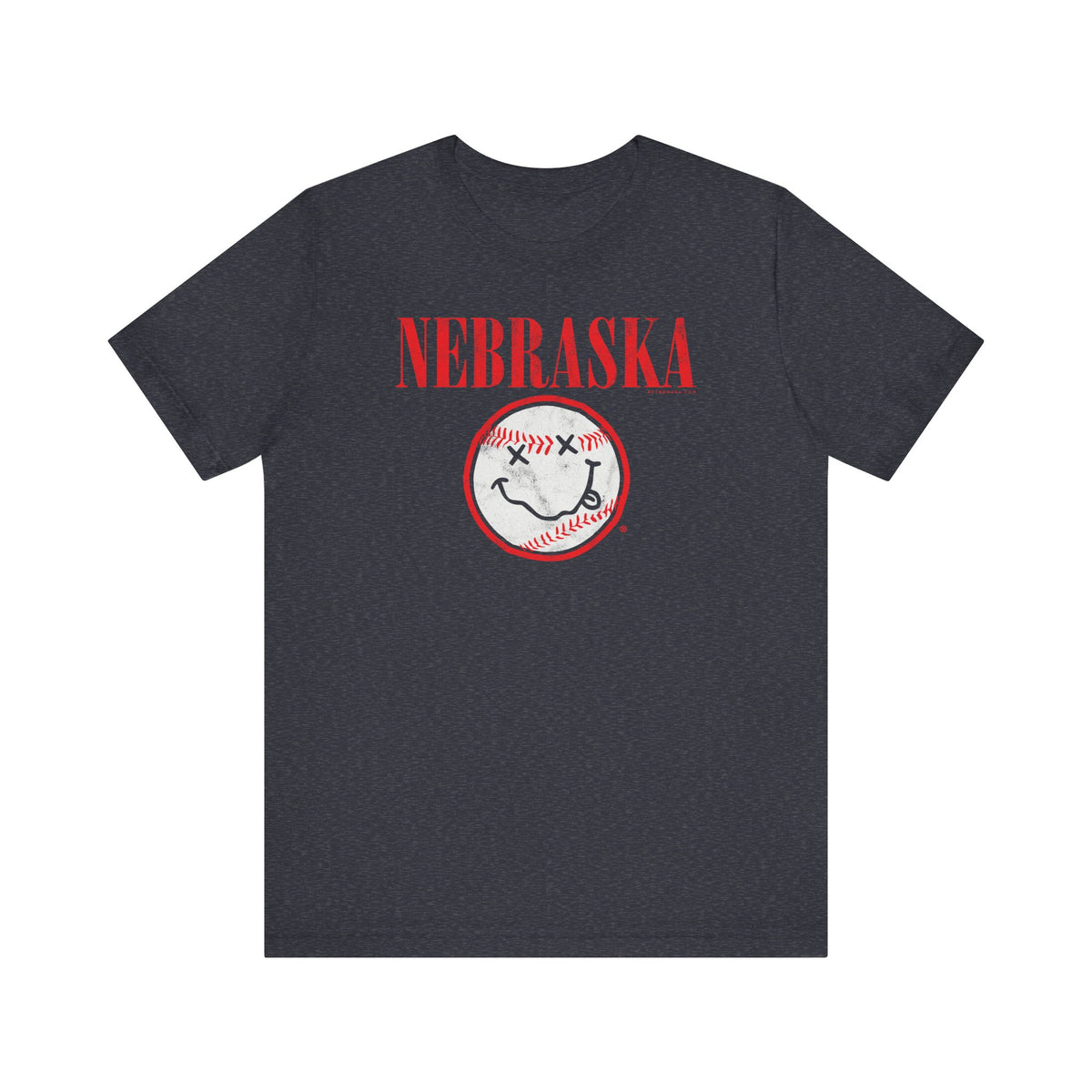 SMELLS LIKE NE BASEBALL (BAND PARODY) Short Sleeve Tee