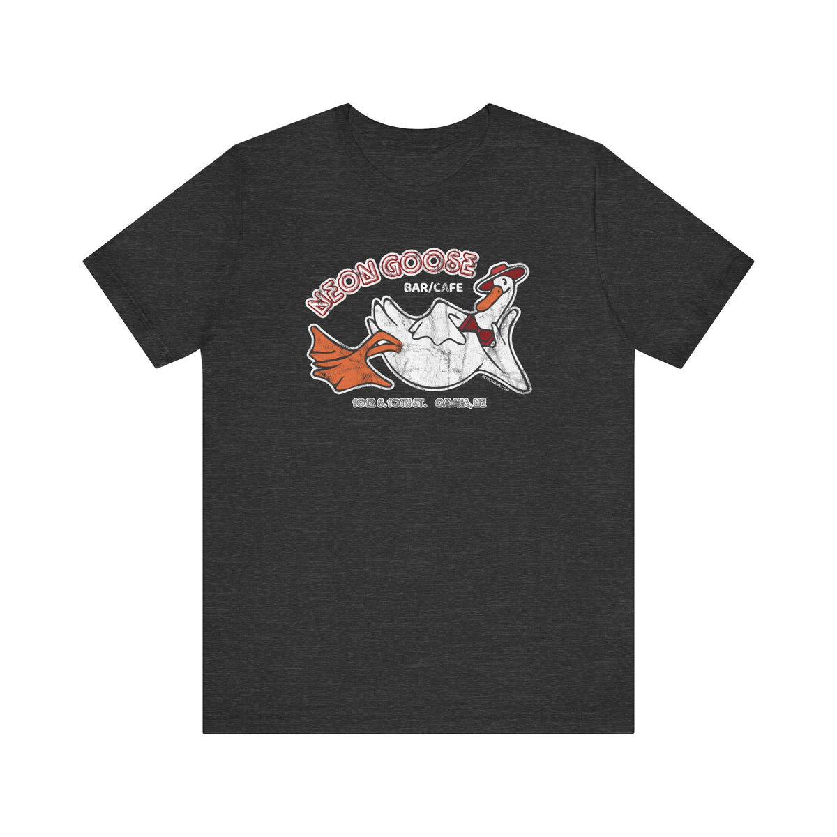 NEON GOOSE BAR/CAFE Unisex Jersey Short Sleeve Tee