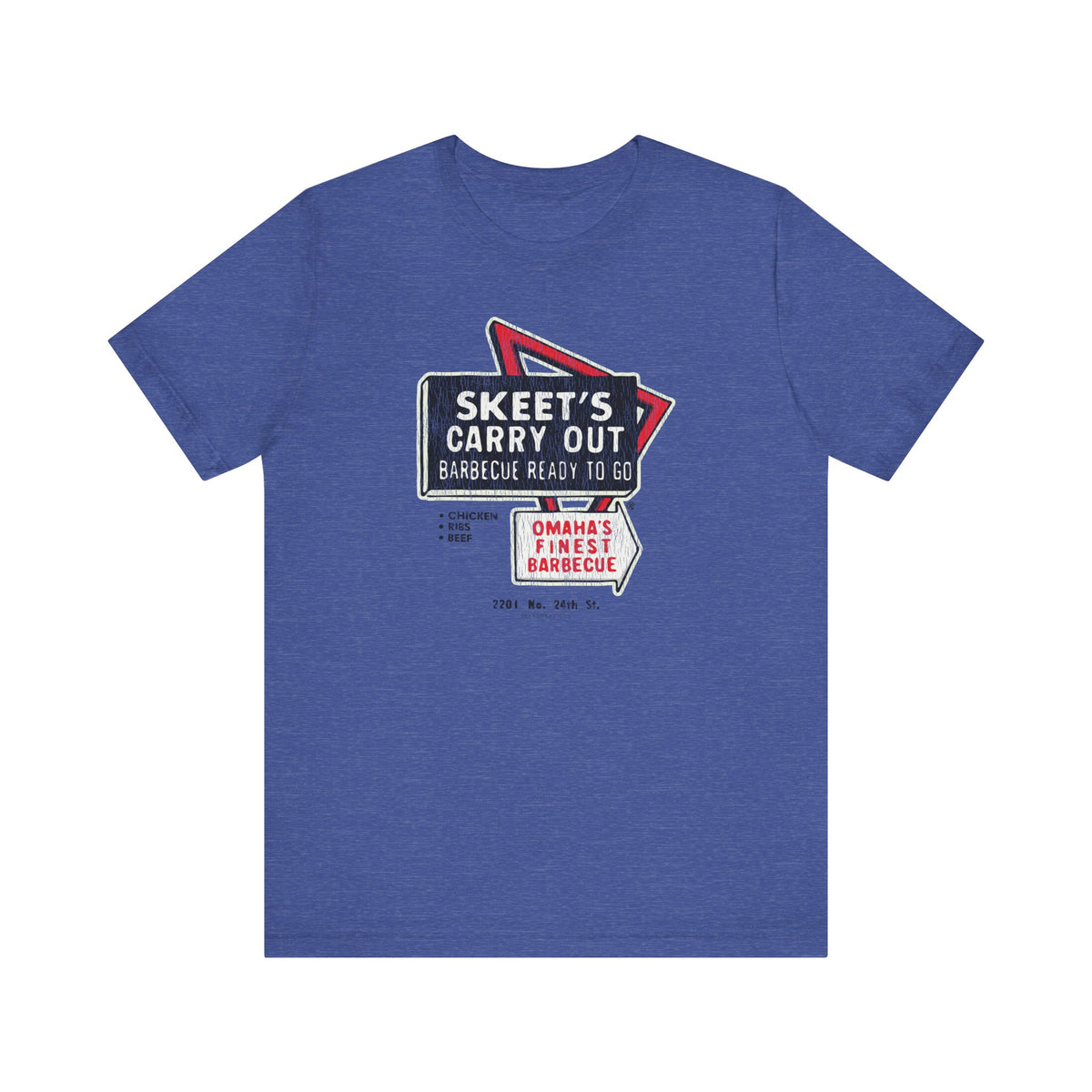 SKEET'S CARRY OUT BBQ Short Sleeve Tee