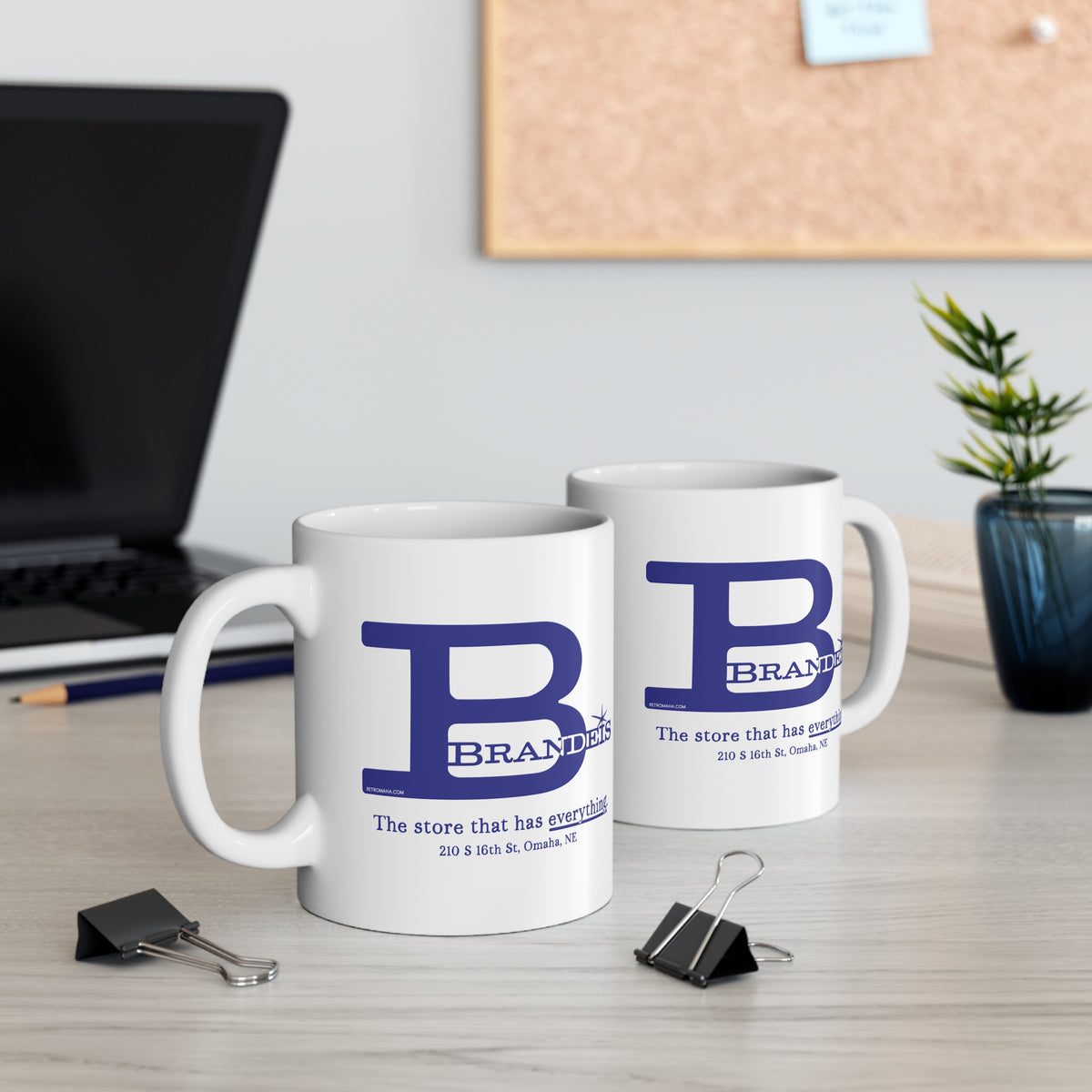 BRANDEIS DEPT STORE Mug 11oz