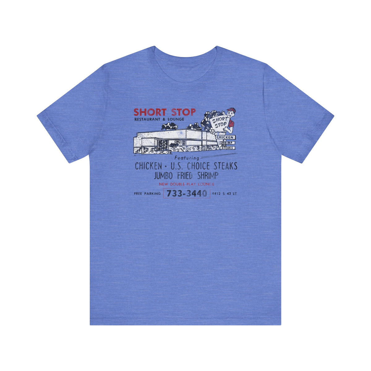SHORT STOP RESTAURANT & LOUNGE Short Sleeve Tee