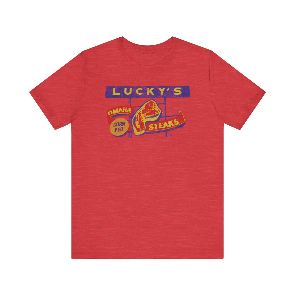 LUCKY'S TEN-O-ONE RESTAURANT AND LOUNGE Short Sleeve Tee