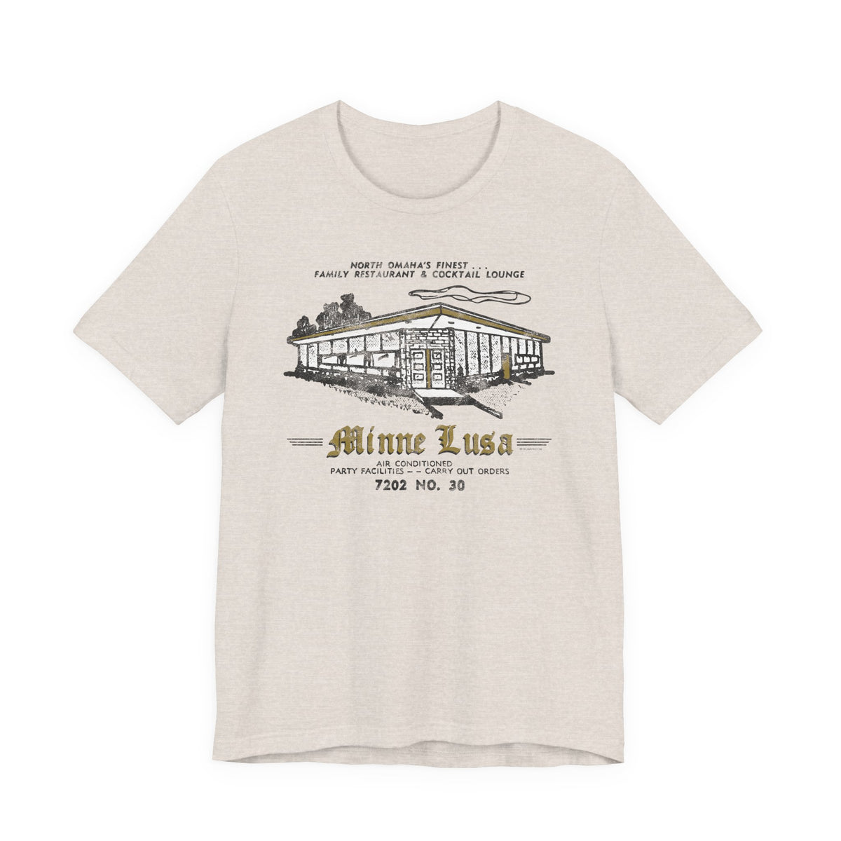 MINNE LUSA RESTAURANT/LOUNGE Short Sleeve Tee