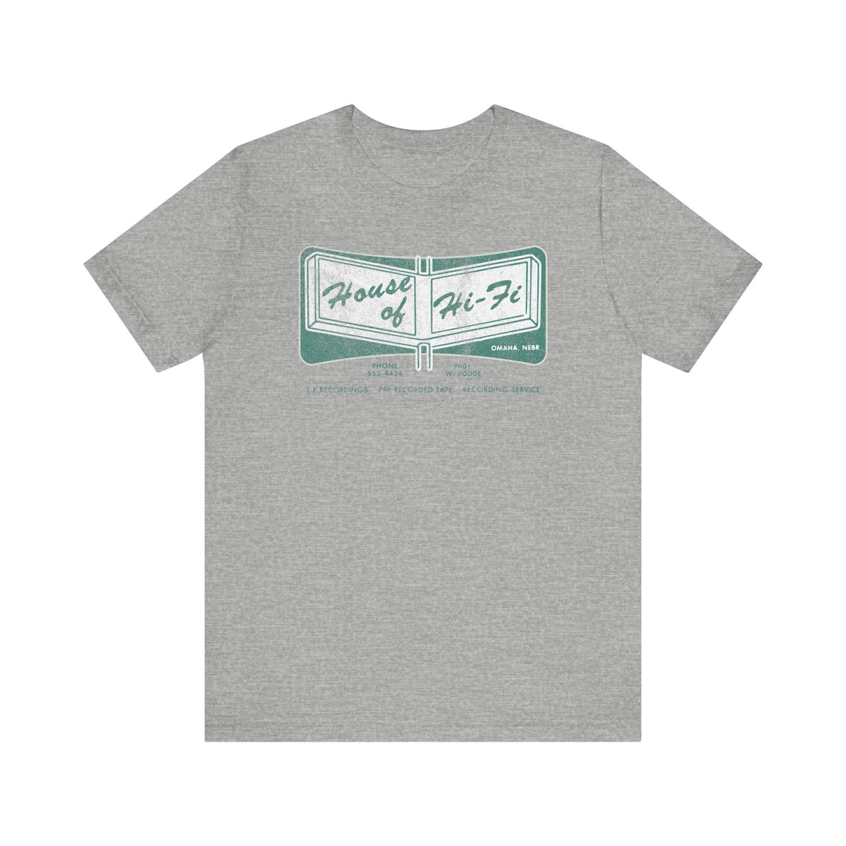 HOUSE OF HI-FI Short Sleeve Tee