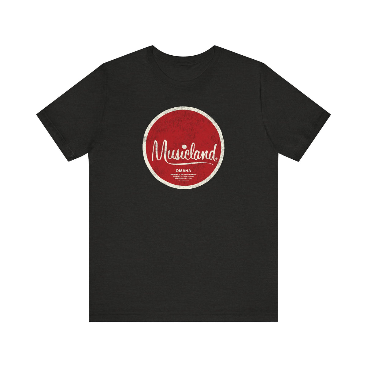 MUSICLAND (80's) Short Sleeve Tee