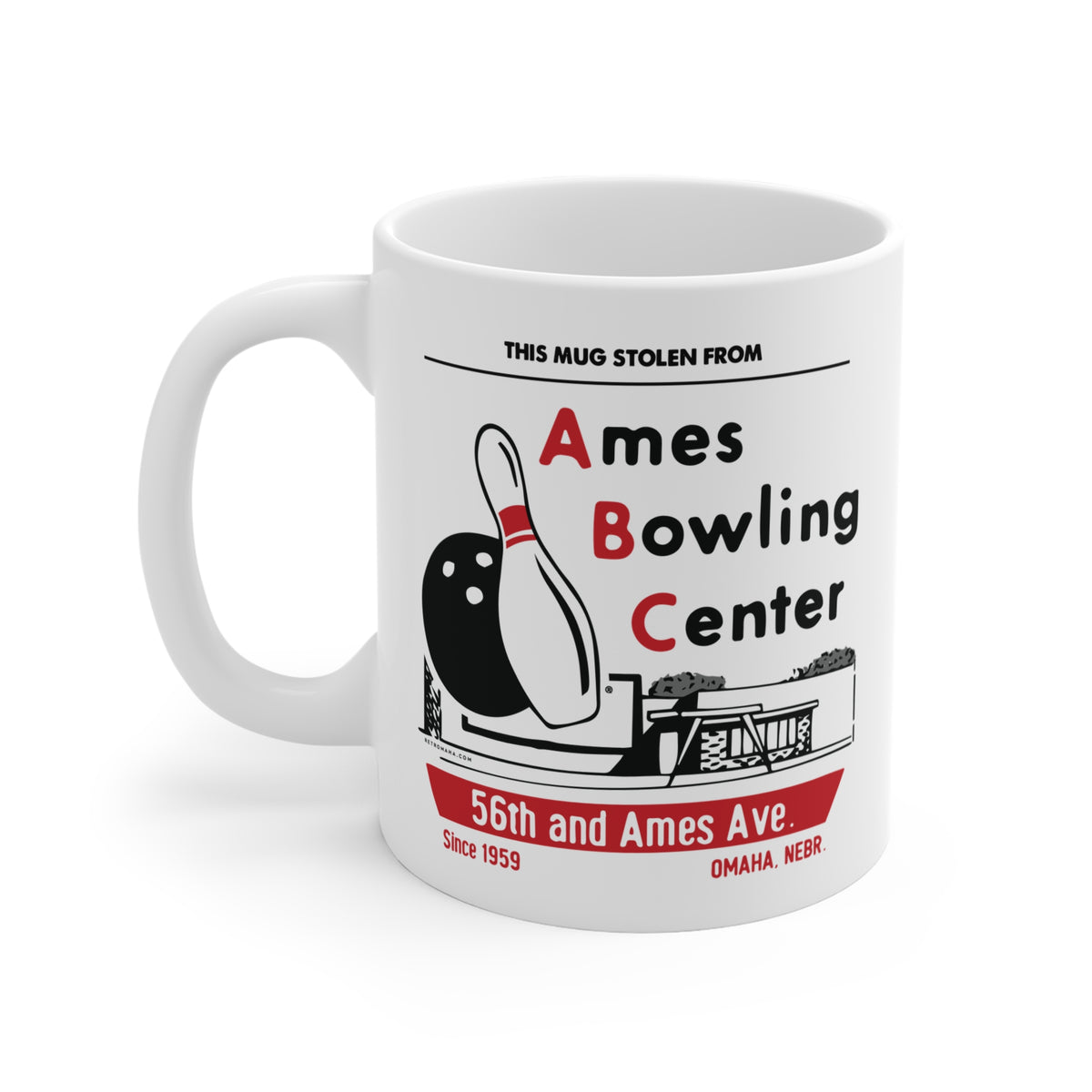 AMES BOWLING CENTER Mug 11oz