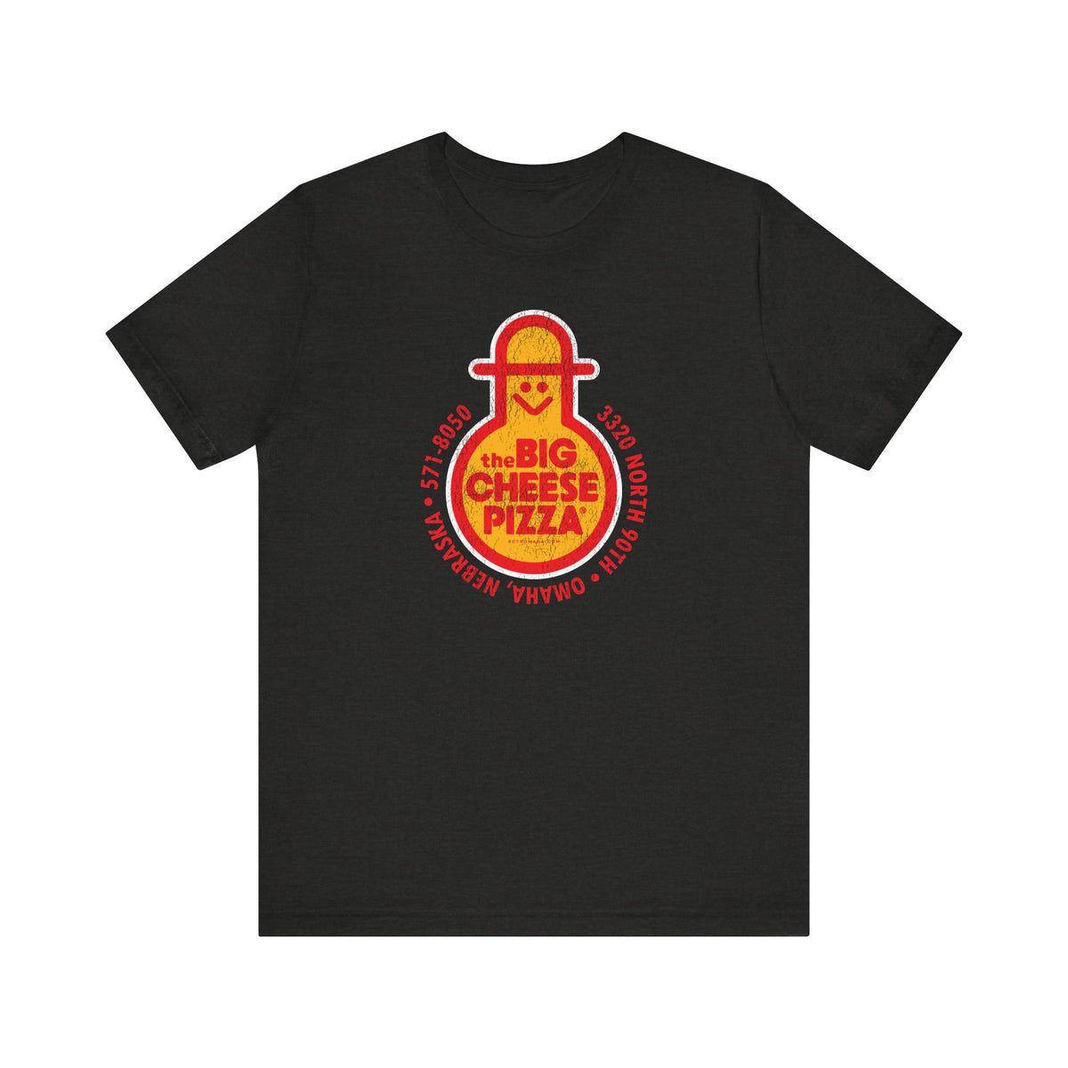 BIG CHEESE PIZZA Short Sleeve Tee