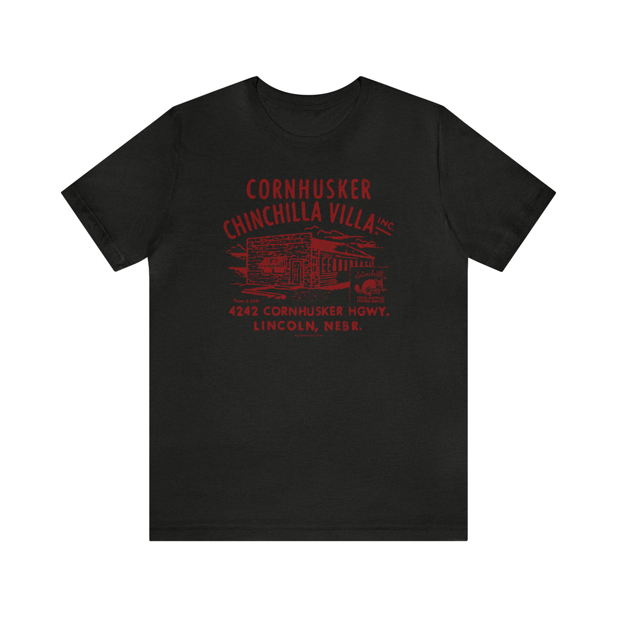 CORNHUSKER CHINCHILLA VILLA (Lincoln, NE) Short Sleeve Tee