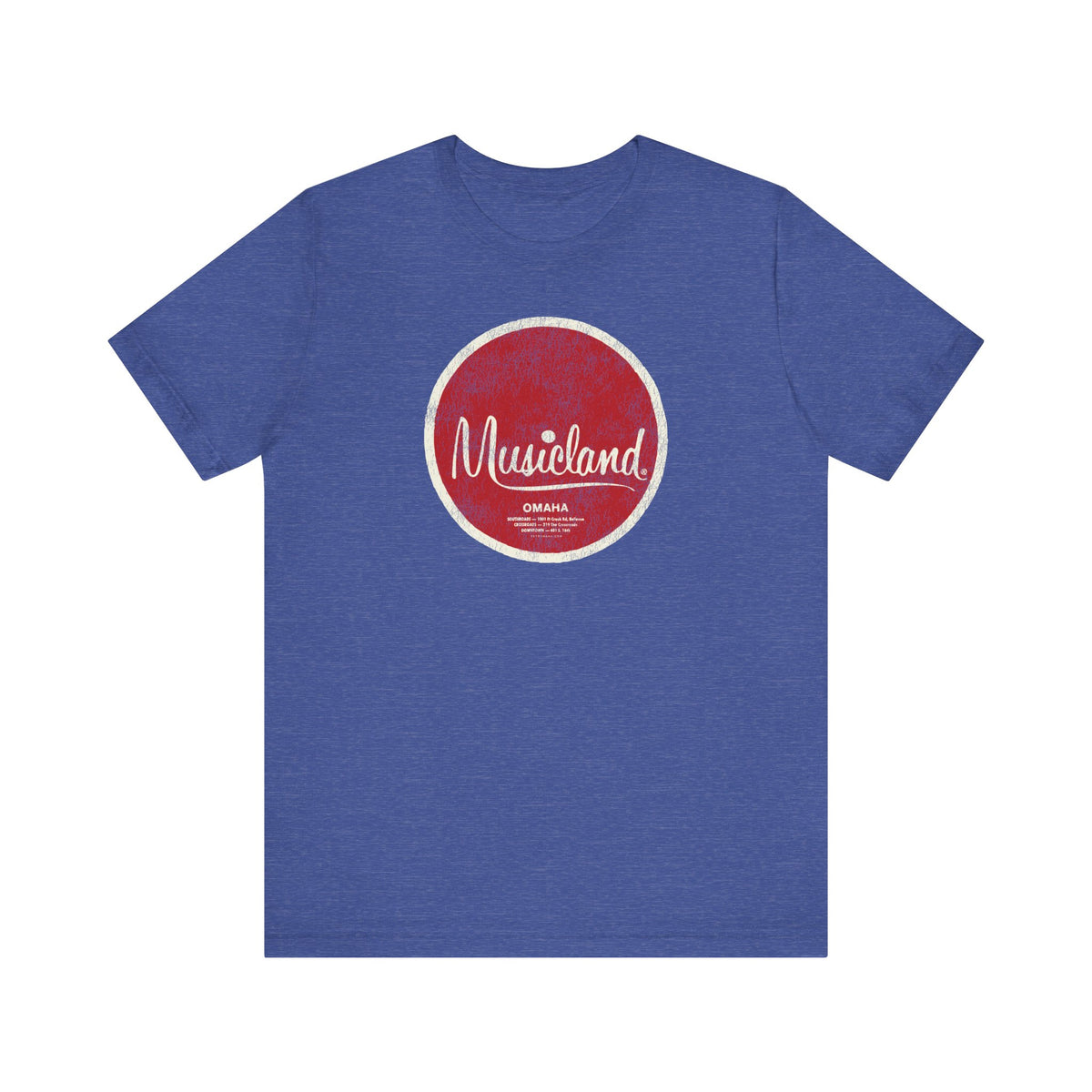 MUSICLAND (80's) Short Sleeve Tee