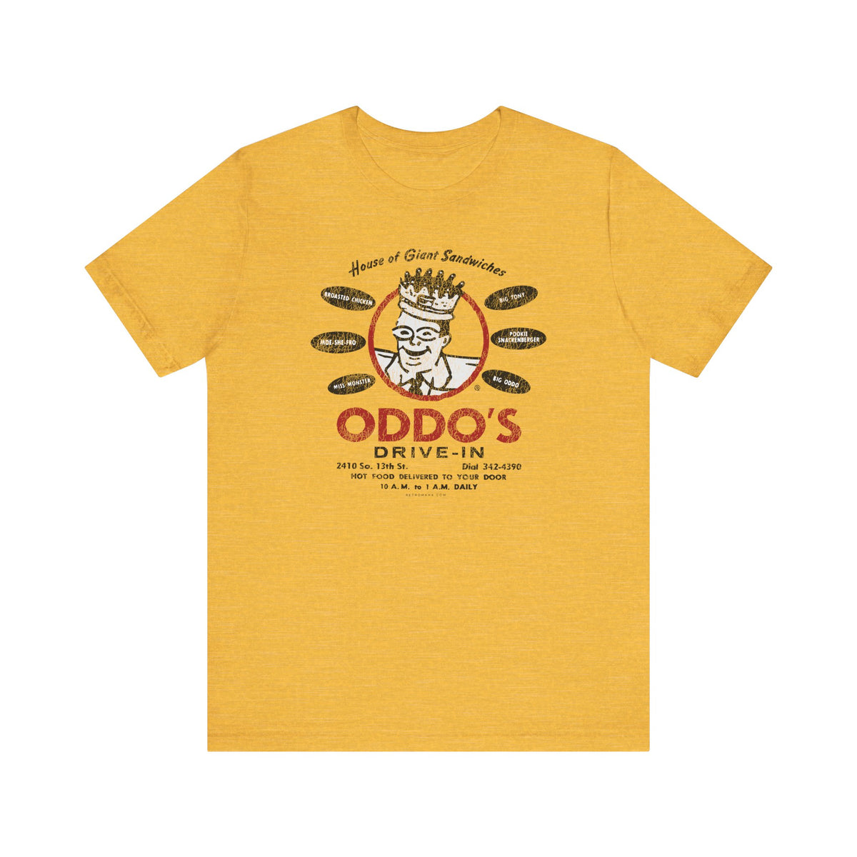 ODDO'S DRIVE-IN Short Sleeve Tee
