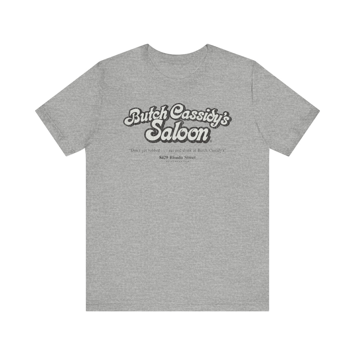 BUTCH CASSIDY'S SALOON - Short Sleeve Tee