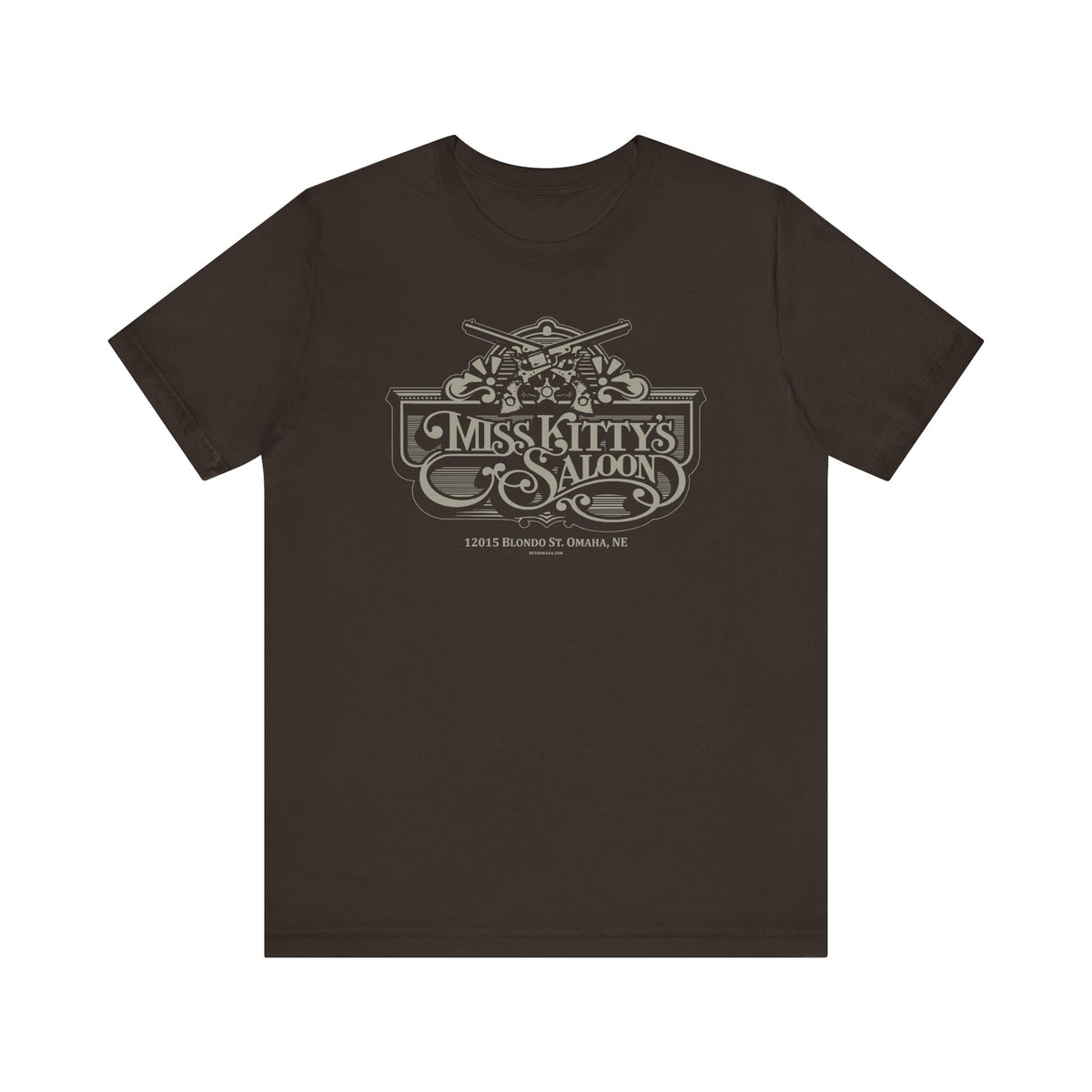 MISS KITTY'S SALOON Unisex Jersey Short Sleeve Tee