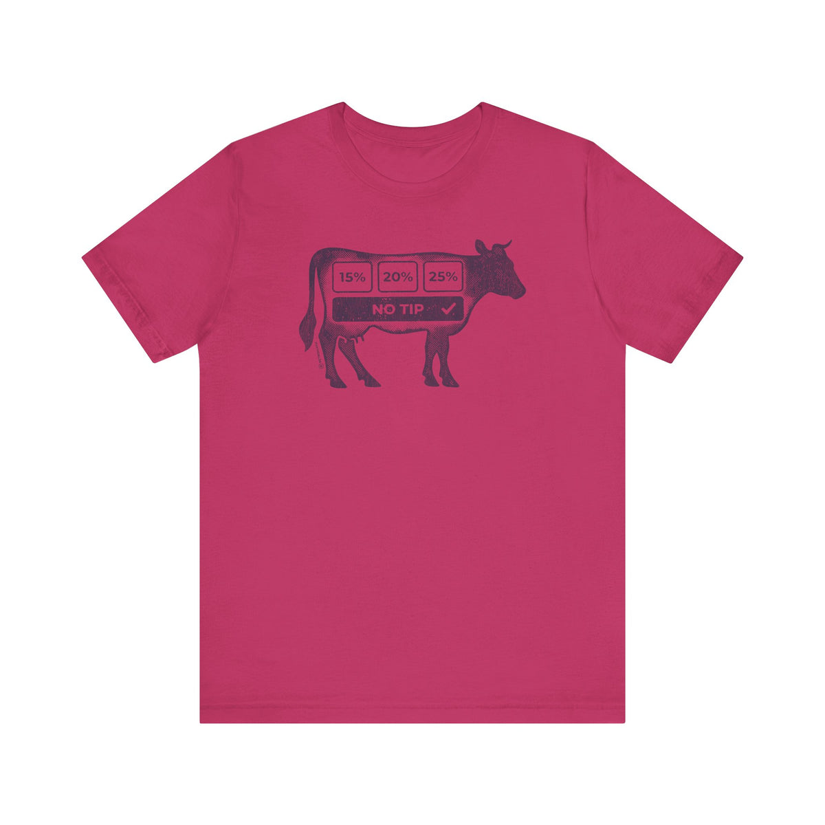 NO COW TIPPING - Unisex Jersey Short Sleeve Tee