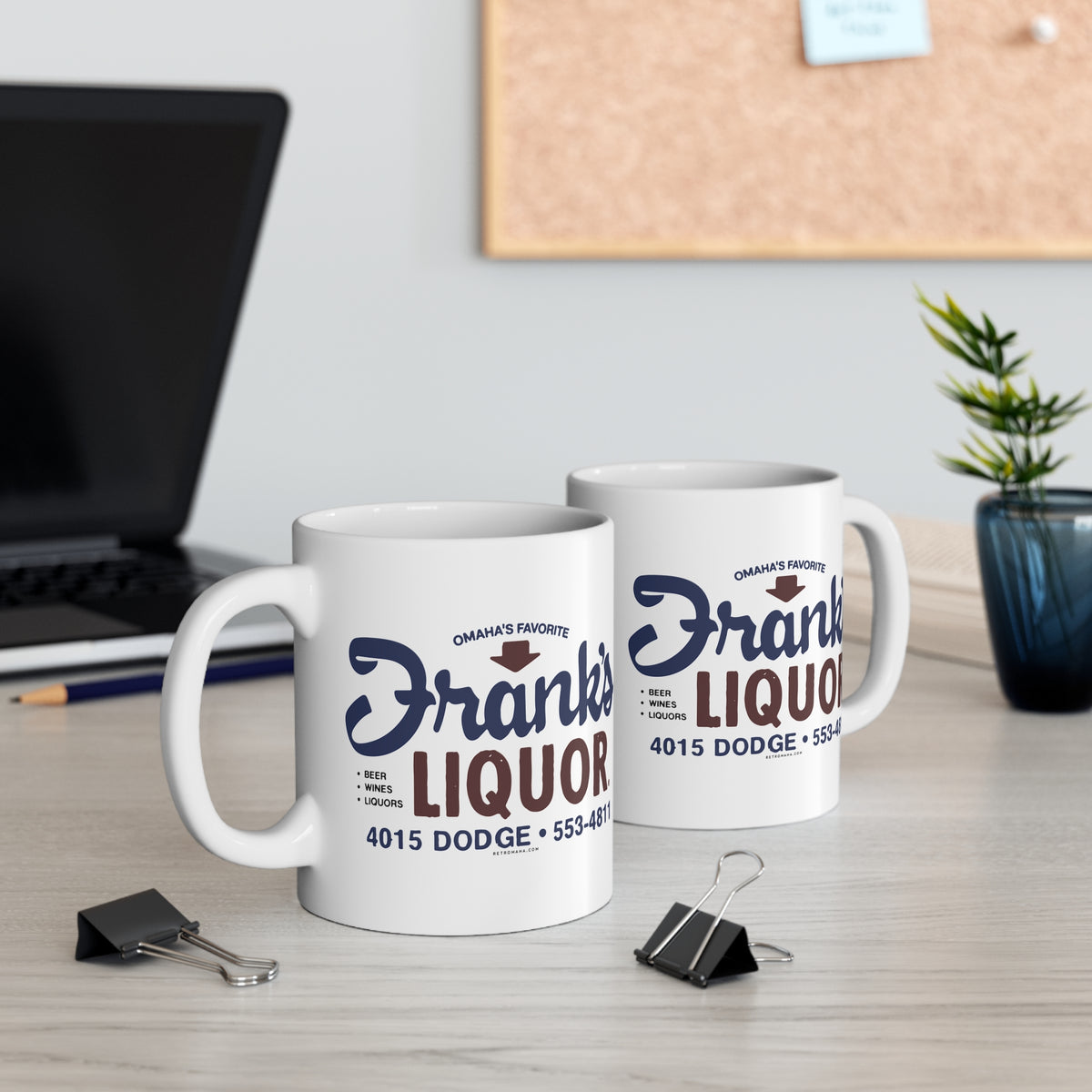 FRANK'S LIQUOR Mug 11oz