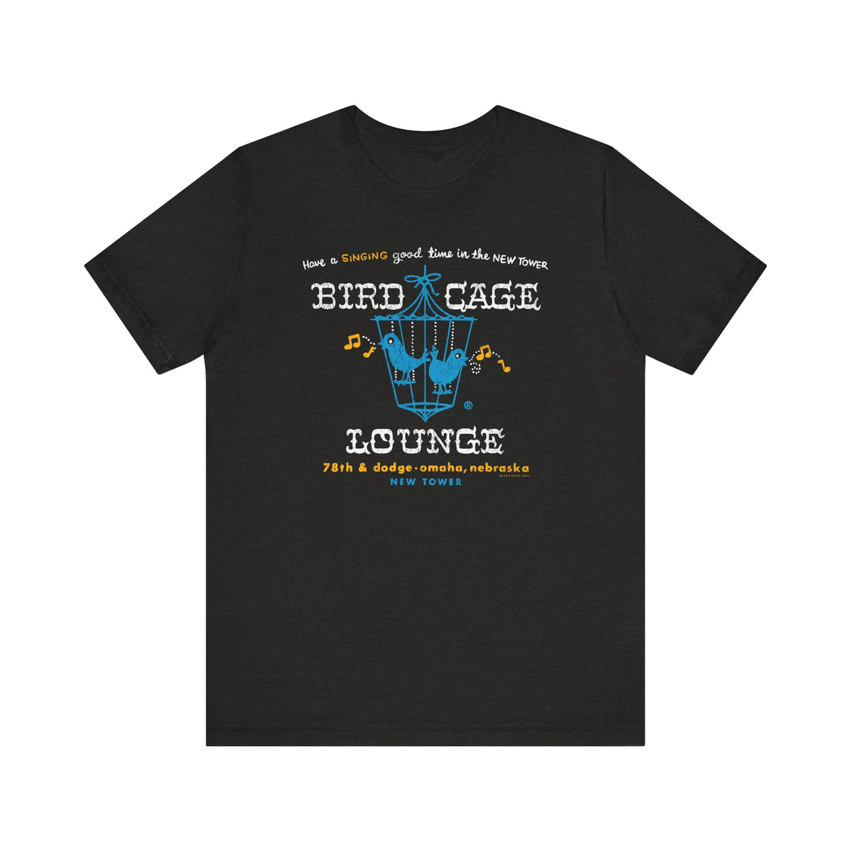 BIRD CAGE LOUNGE Short Sleeve Tee