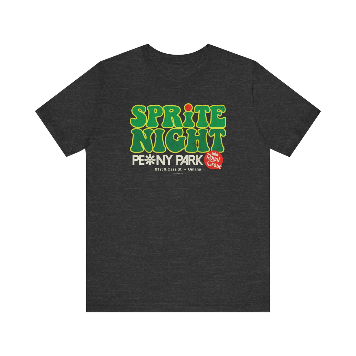 SPRITE NIGHT / PEONY PARK Short Sleeve Tee