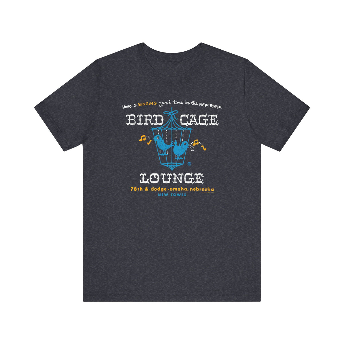 BIRD CAGE LOUNGE Short Sleeve Tee