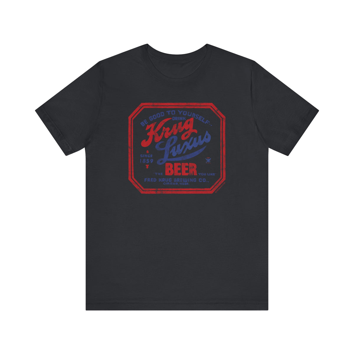 KRUG BREWING - KRUG LUXUS BEER Short Sleeve Tee