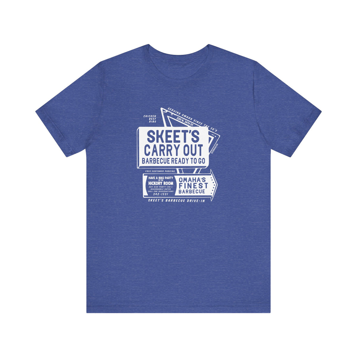 SKEET'S BARBECUE Short Sleeve Tee