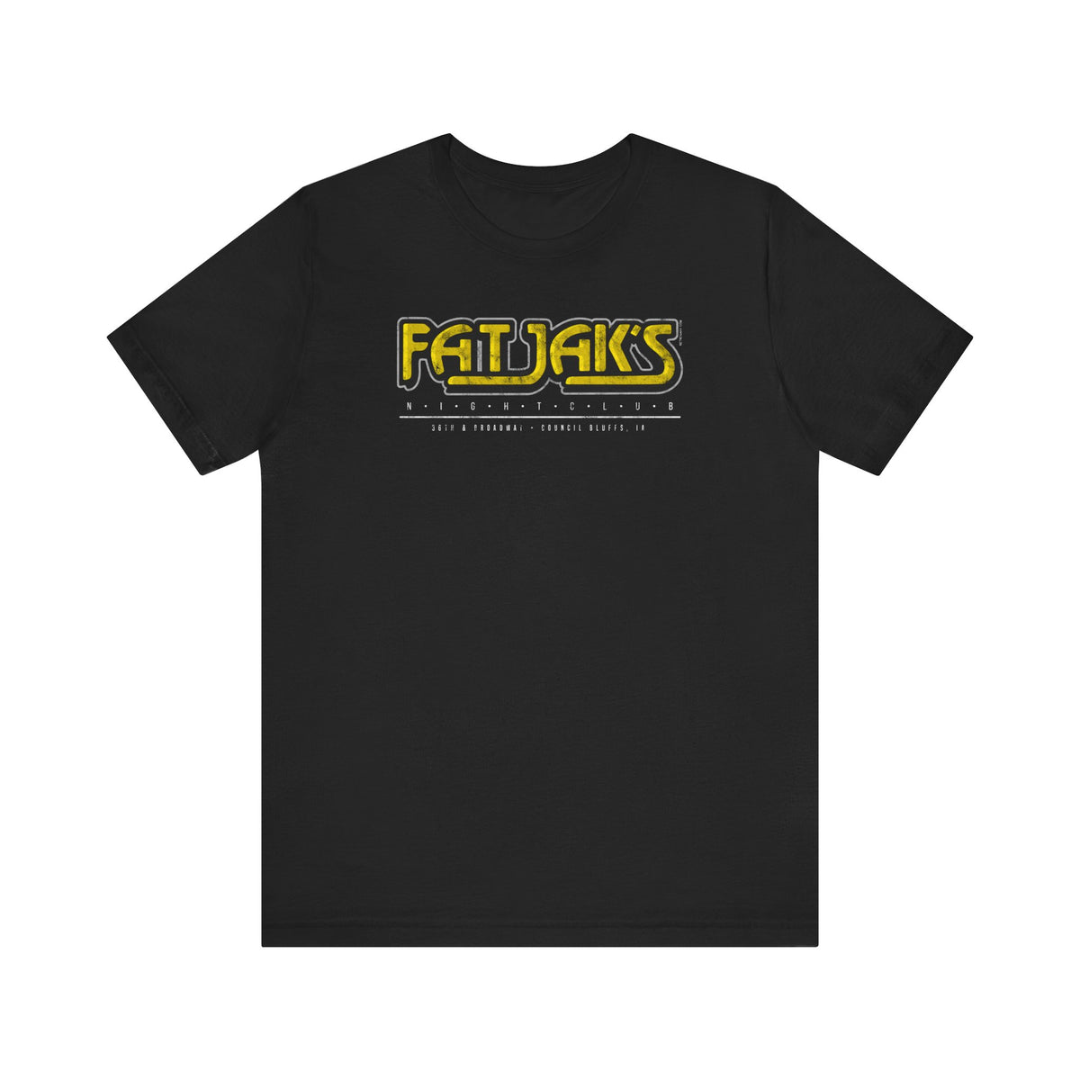 FATJAK'S NIGHT CLUB (CB) Unisex Jersey Short Sleeve Tee