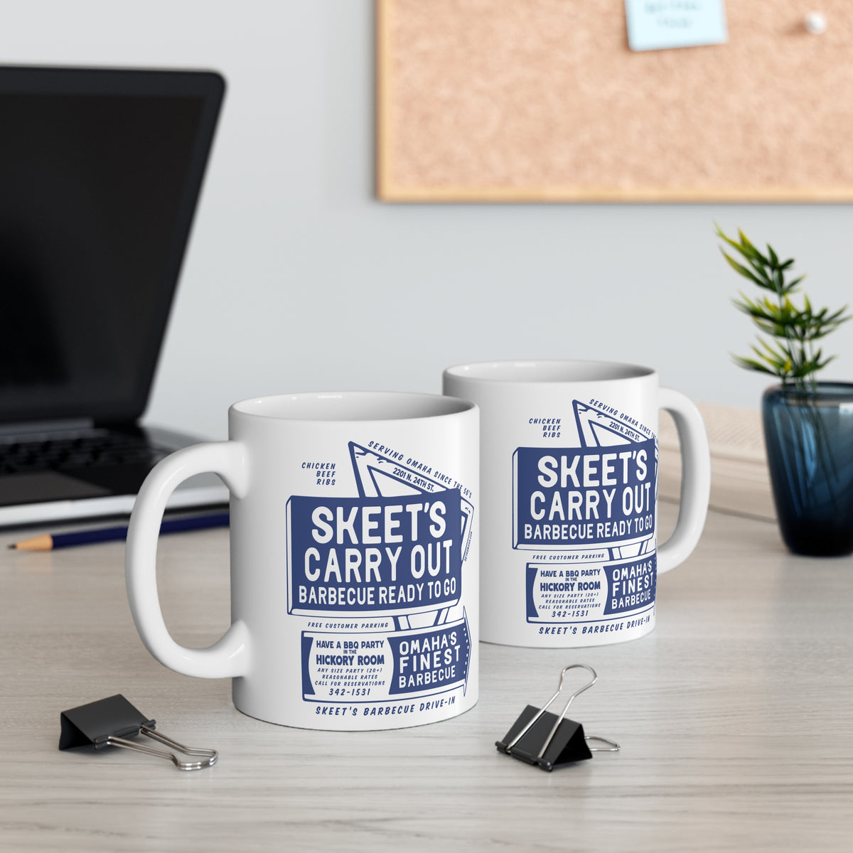 SKEET'S BARBECUE Mug 11oz