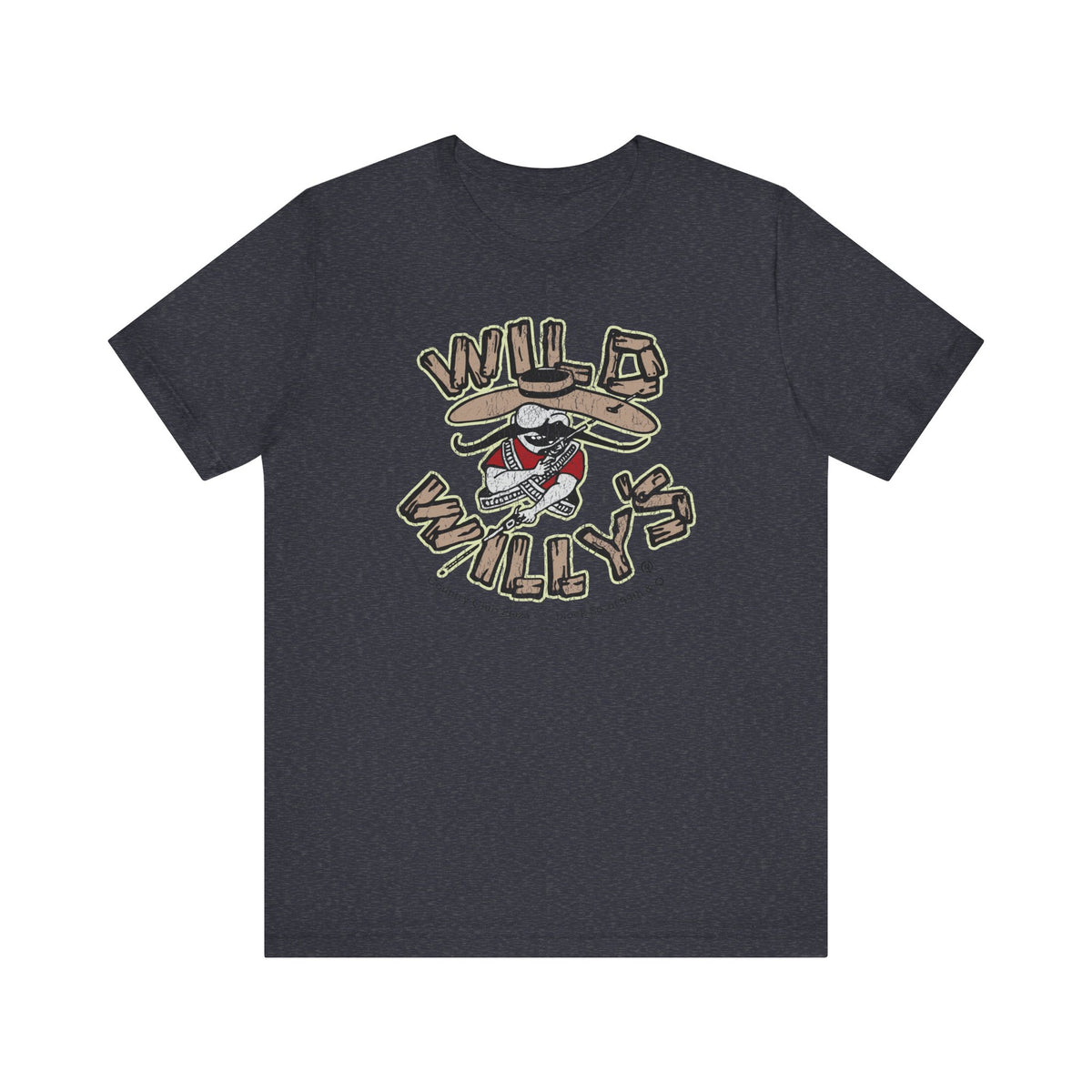 WILD WILLY'S SALOON Short Sleeve Tee