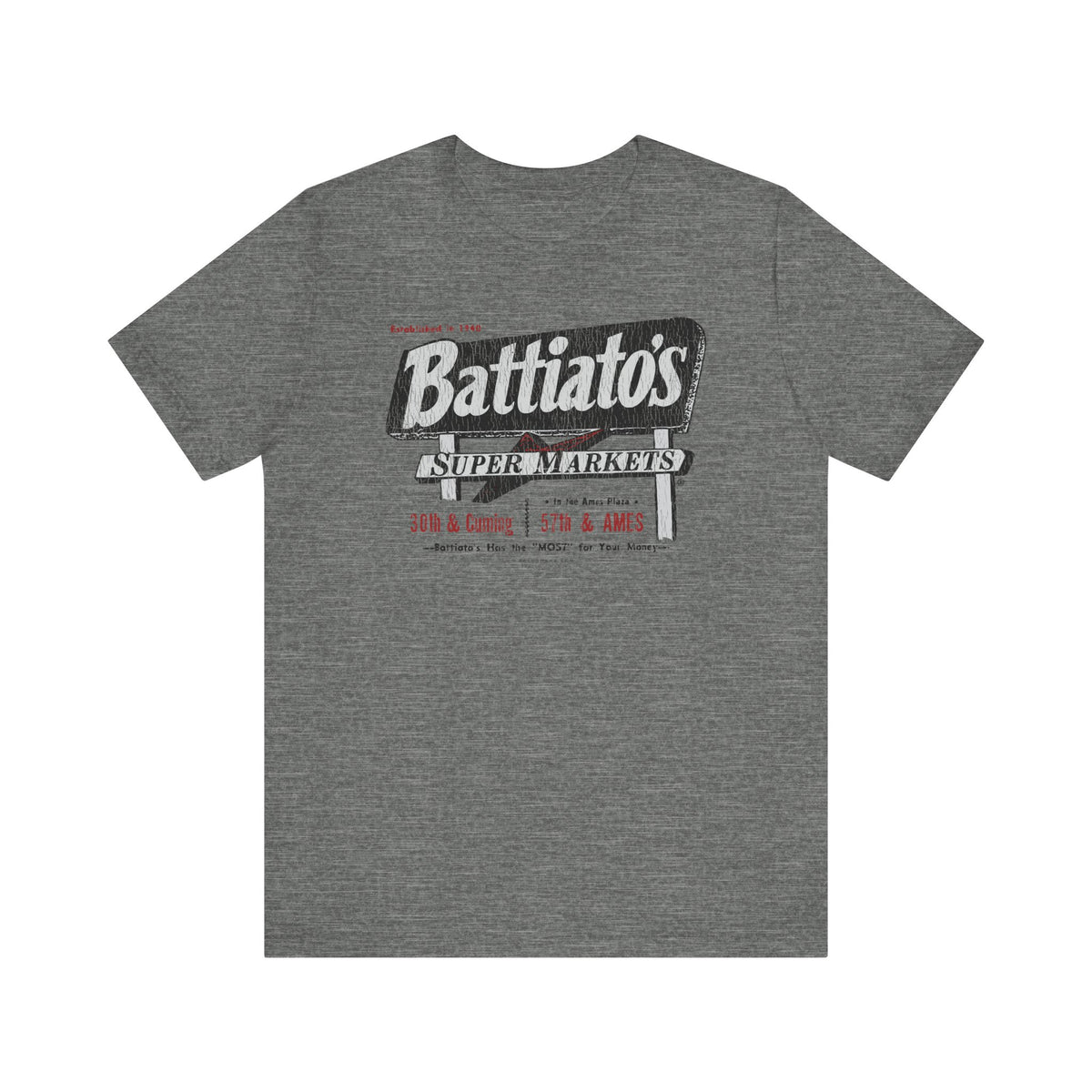 BATTIATO'S SUPER MARKETS Sleeve Tee