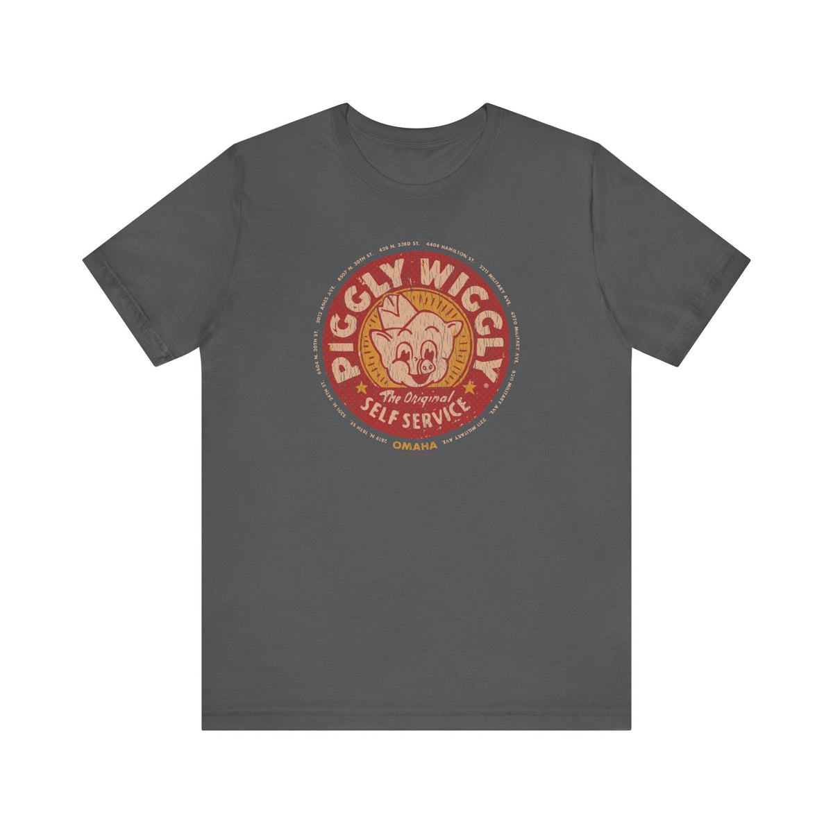 PIGGLY WIGGLY SUPERMARKETS Short Sleeve Tee