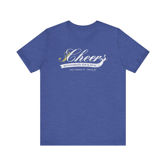 3 CHEERS BAR & GRILL Short Sleeve Tee