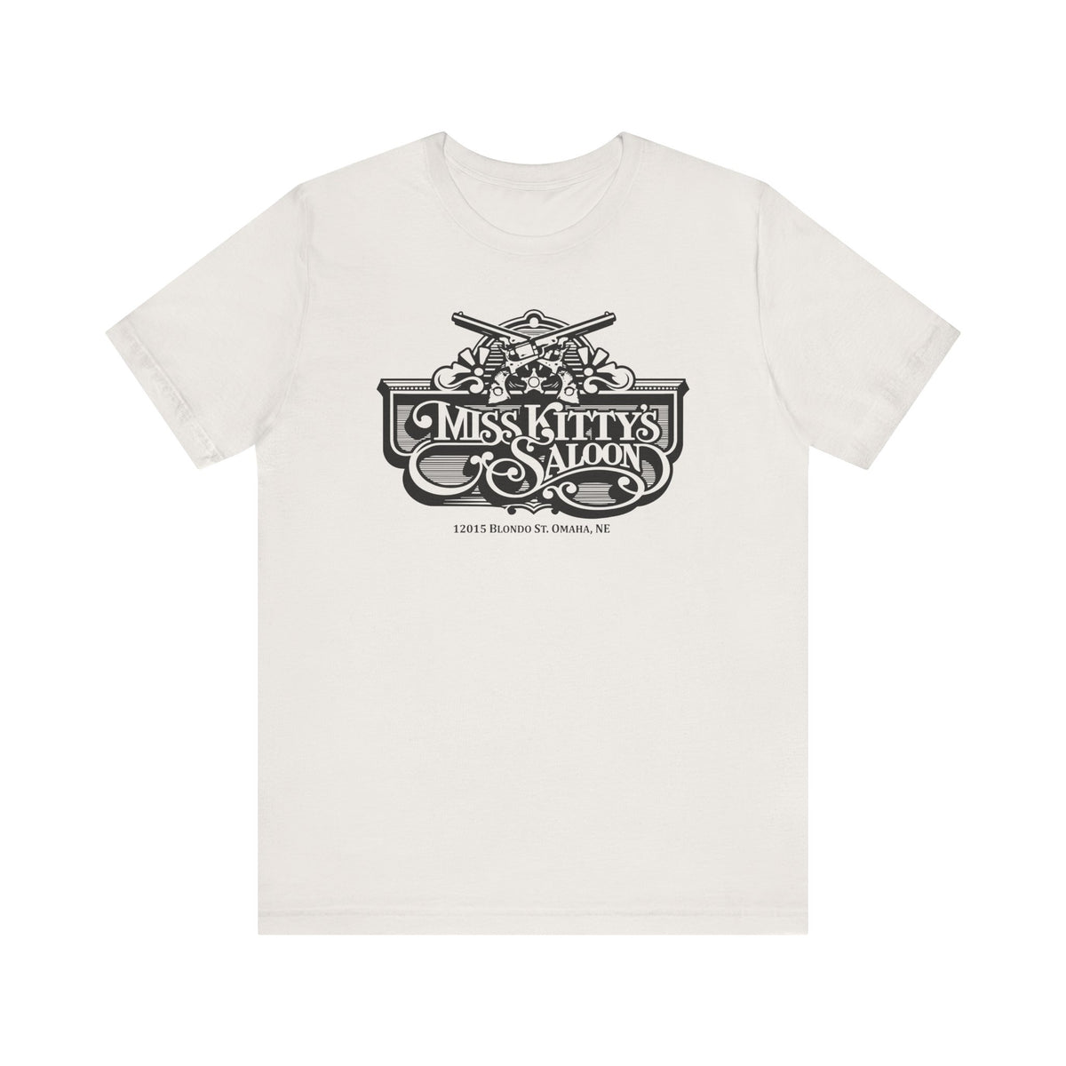 MISS KITTY'S SALOON Unisex Jersey Short Sleeve Tee