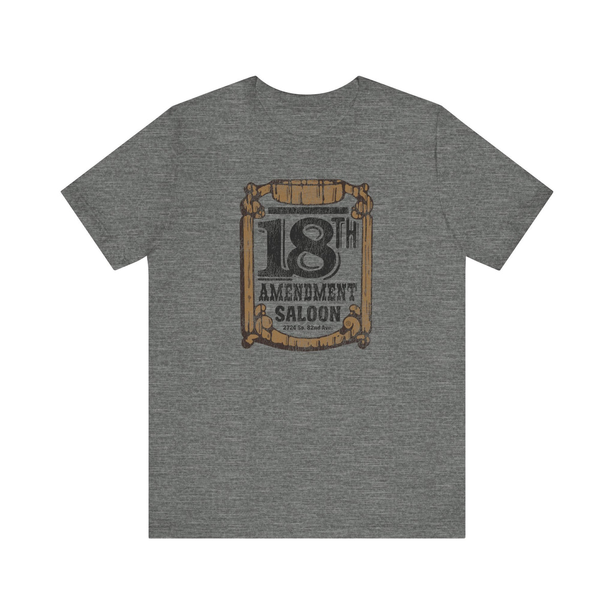 18TH AMENDMENT SALOON (2-color) Short Sleeve Tee