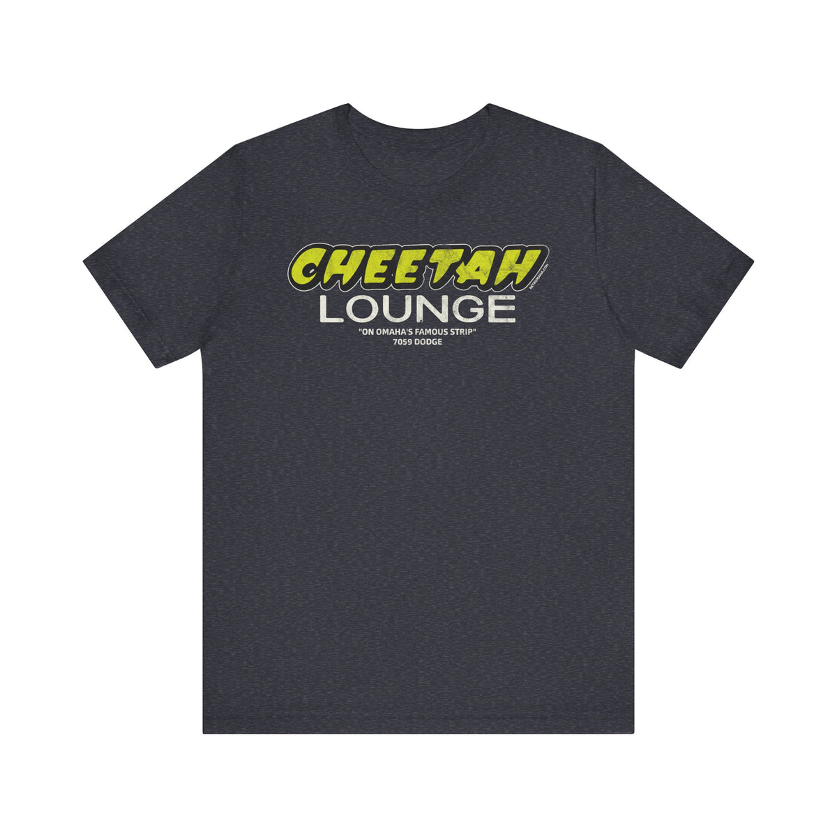 CHEETAH LOUNGE (DISTRESSED DESIGN) Short Sleeve Tee