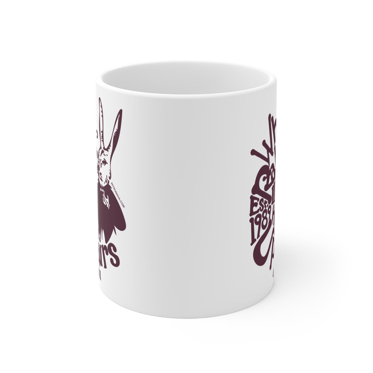 WHITE RABBIT Mug 11oz