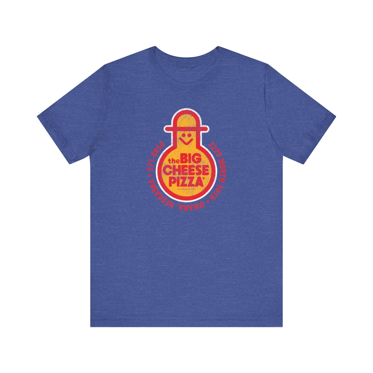 BIG CHEESE PIZZA Short Sleeve Tee