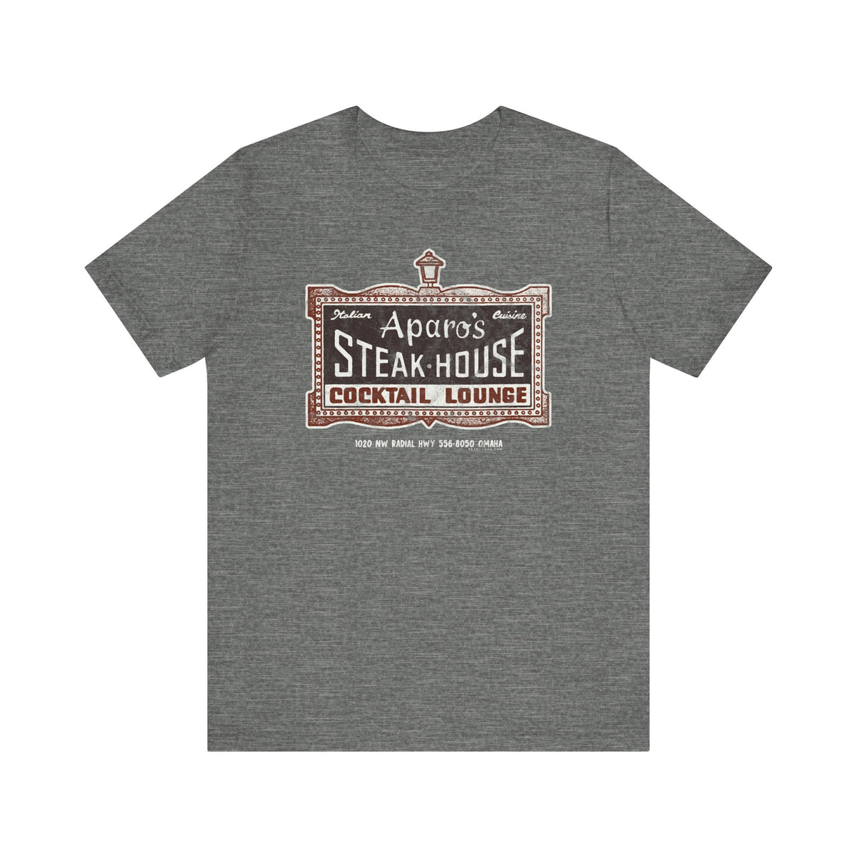 APARO'S STEAKHOUSE Short Sleeve Tee