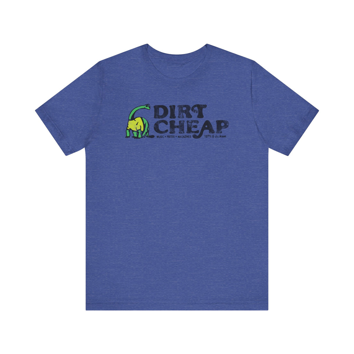 DIRT CHEAP RECORDS & TAPES Short Sleeve Tee