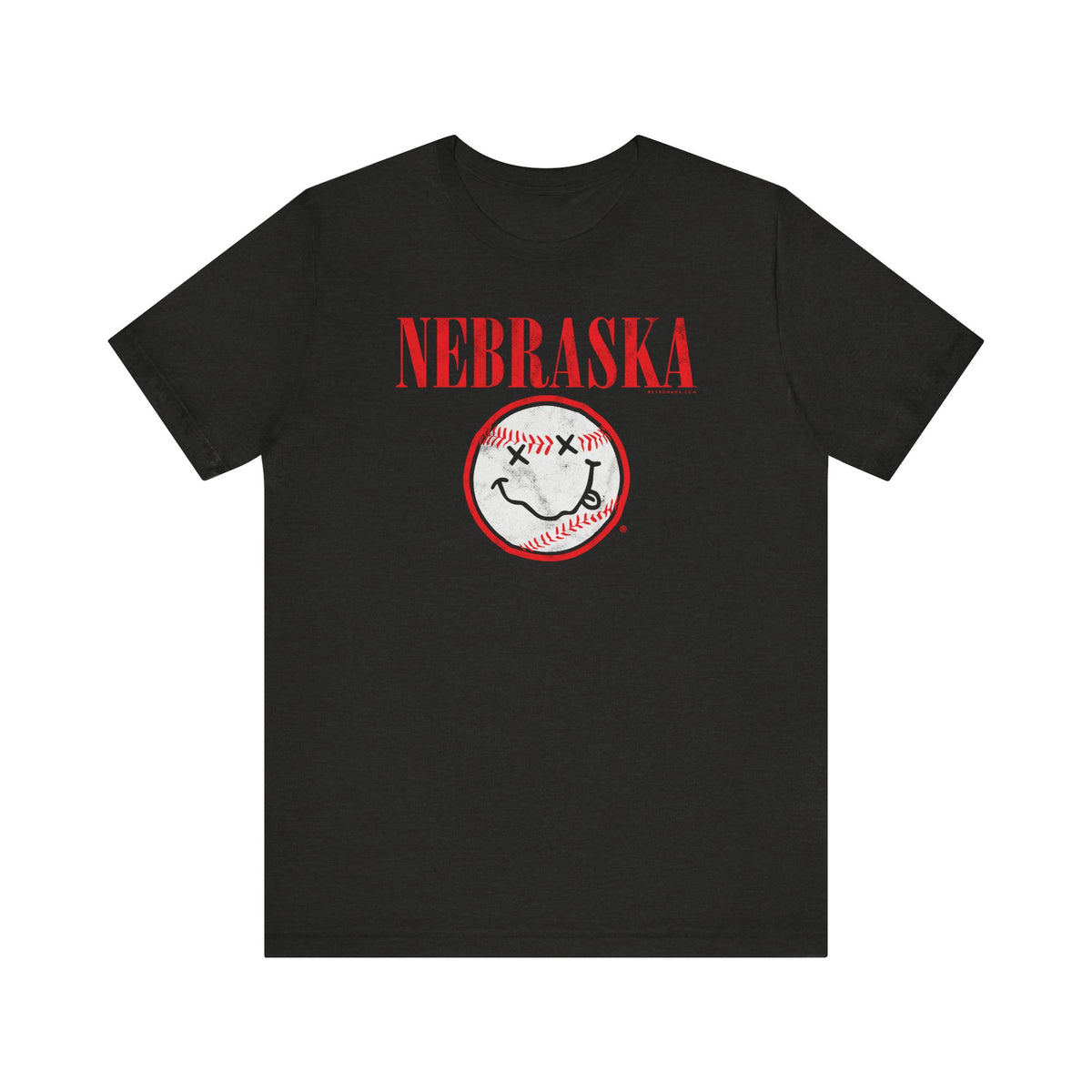 SMELLS LIKE NE BASEBALL (BAND PARODY) Short Sleeve Tee