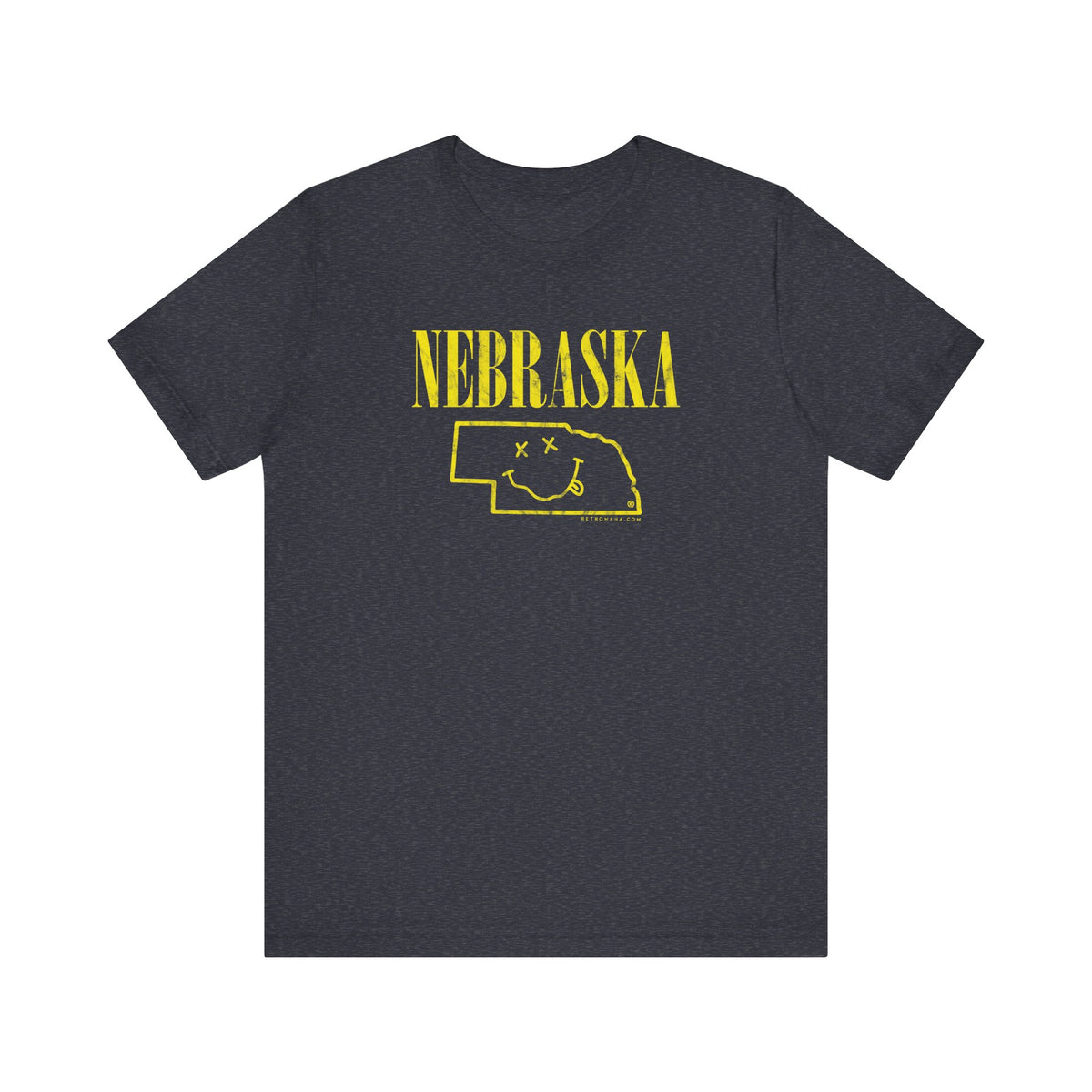 SMELLS LIKE NEBRASKA (BAND LOGO) Short Sleeve Tee