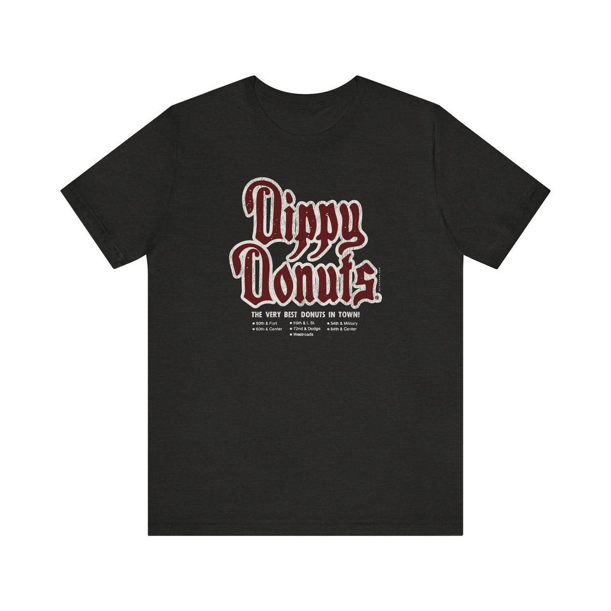 DIPPY DONUTS (WORDMARK) Short Sleeve Tee