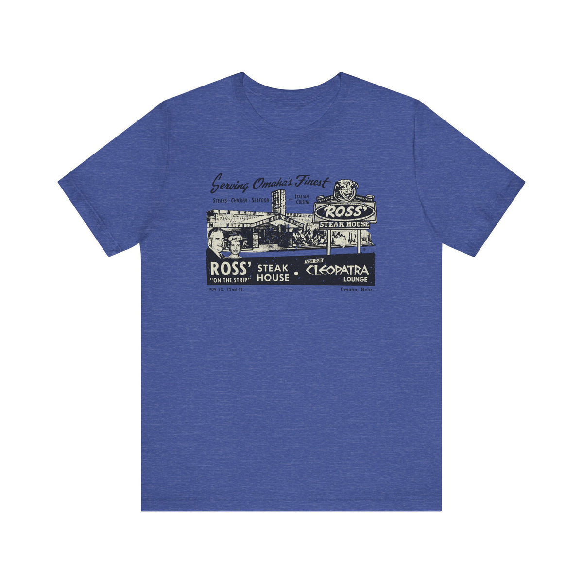 ROSS' STEAK HOUSE Short Sleeve Tee